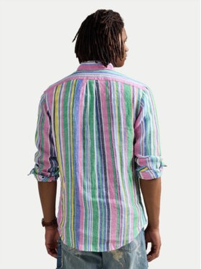 Polo Ralph Lauren Koszula 710968973001 Kolorowy Custom Fit