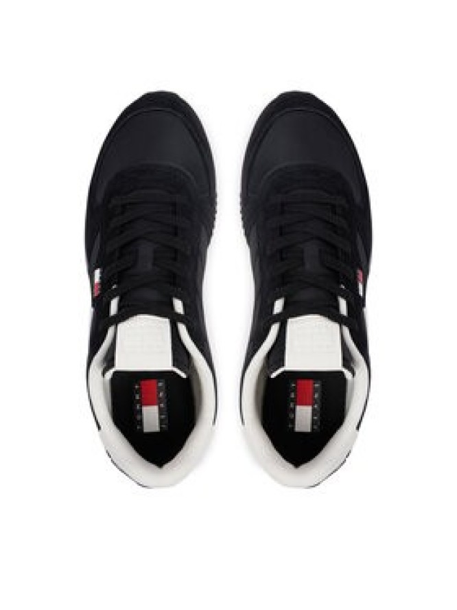 Tommy Jeans Sneakersy Tjm Eva Runner Mix Material EM0EM01737 Czarny