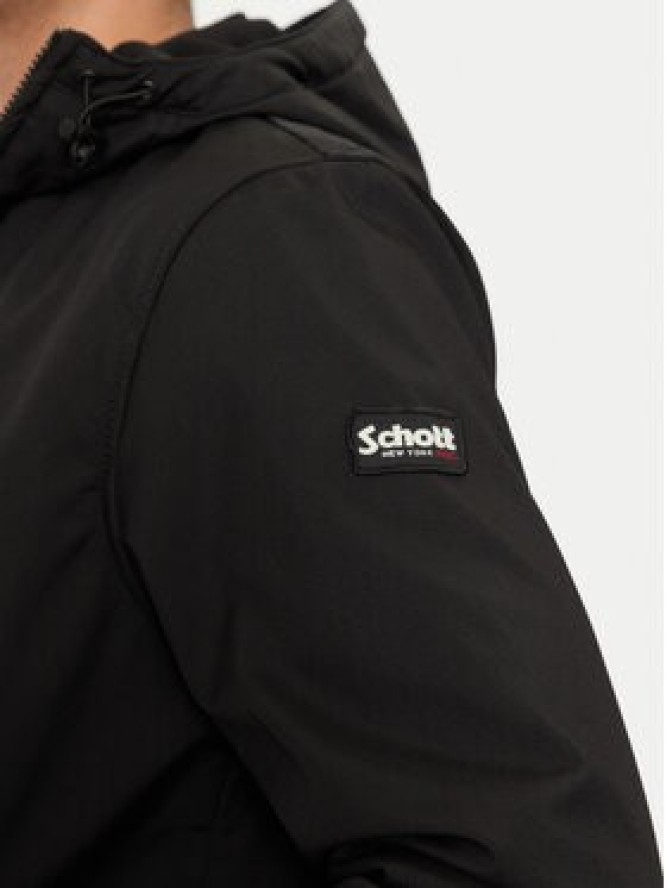 Schott NYC Kurtka przejściowa KALVIN Czarny Regular Fit