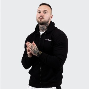 Bluza męska fitness z zamkiem Zipper Hoodie