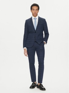 HUGO Garnitur Arti/Hesten232X 50535473 Granatowy Extra Slim Fit