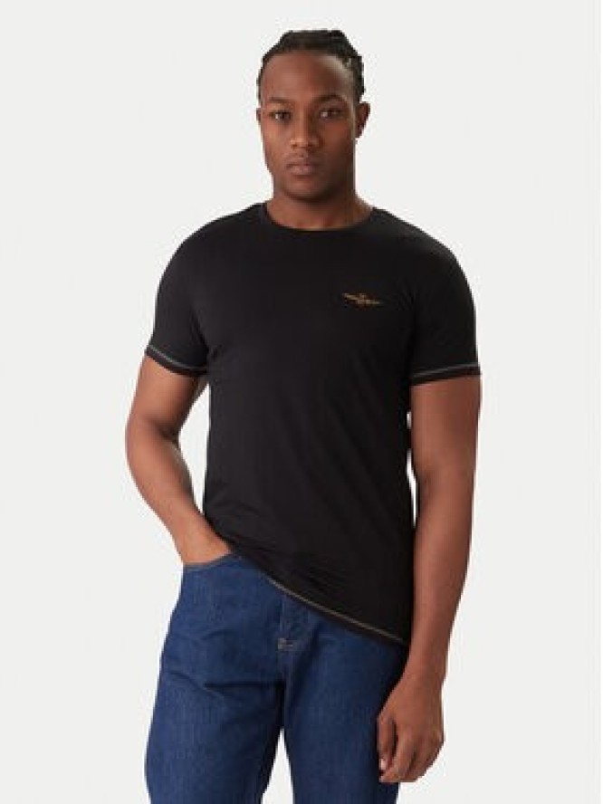 Aeronautica Militare Komplet t-shirtów AM1UTI003B Czarny Slim Fit