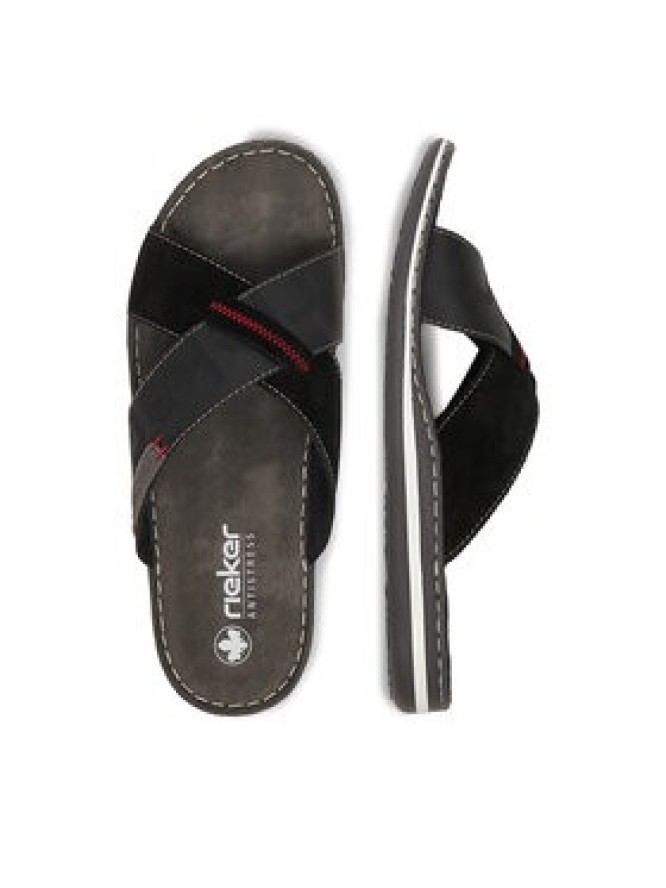 Rieker Klapki CEO-21098-02 Czarny