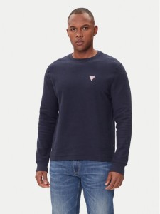 Guess Jeans Longsleeve M4BI77 KCII1 Granatowy Regular Fit