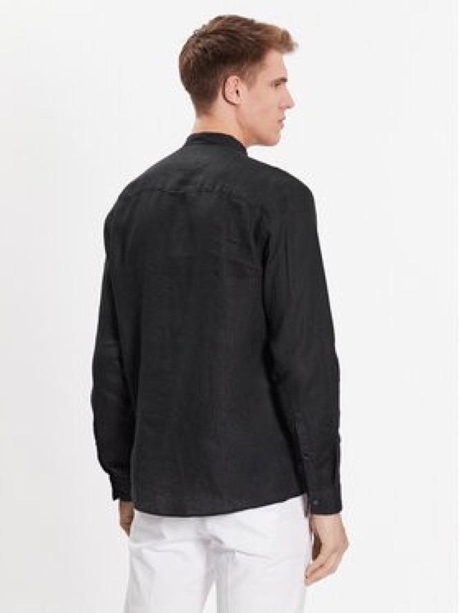 Hugo Koszula 50490740 Czarny Slim Fit
