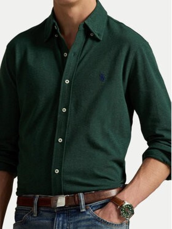 Polo Ralph Lauren Koszula 710654408082 Zielony Regular Fit