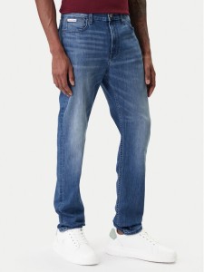 Calvin Klein Jeans Jeansy LV04RE781G Niebieski Slim Fit