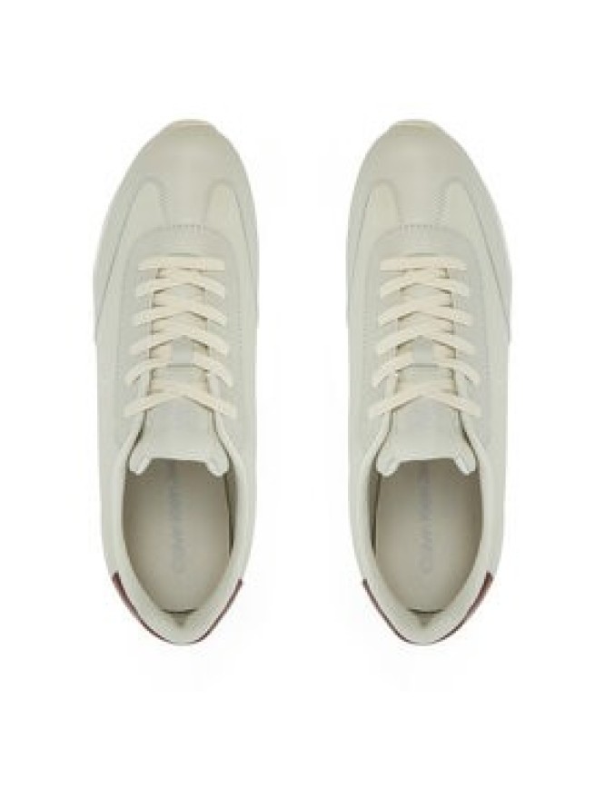 Calvin Klein Jeans Sneakersy Runner Laceup Tc YM0YM01187 Beżowy