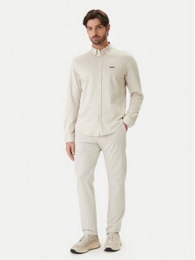BOSS Koszula ST Motion 50555946 Beżowy Regular Fit