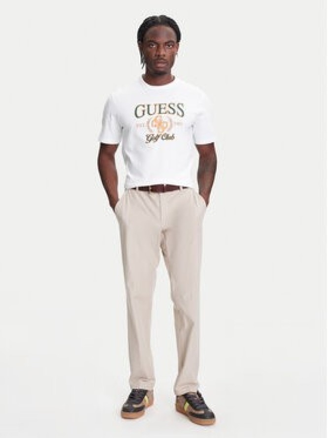Guess T-Shirt M5YI22 K8FQ4 Biały Regular Fit