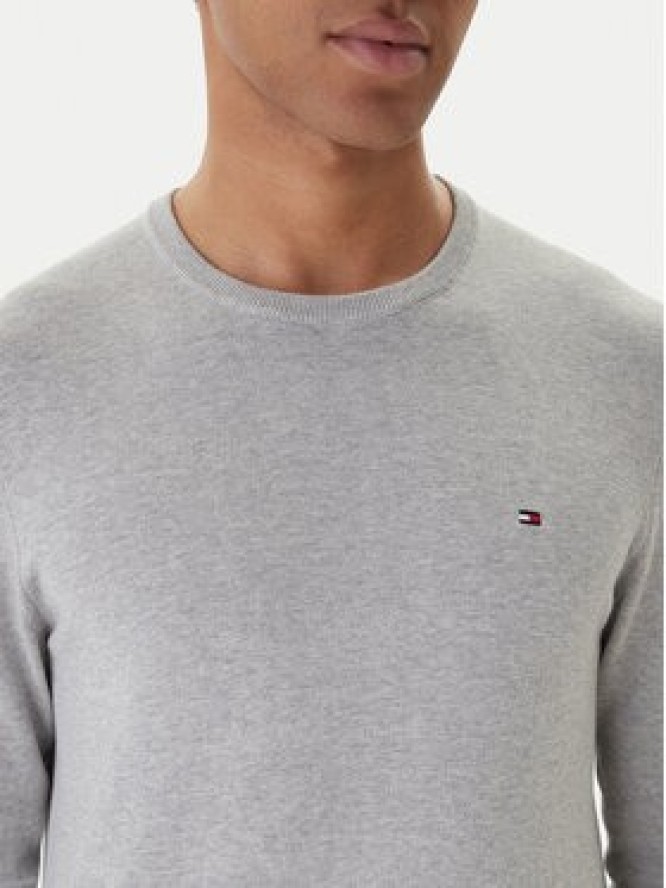 Tommy Hilfiger Sweter Essential Ssnl MW0MW39999 Szary Regular Fit