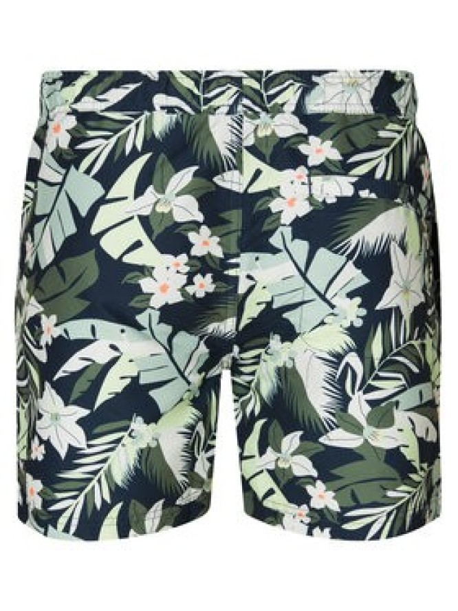 Petrol Industries Szorty kąpielowe M-1050-SWS960 Zielony Regular Fit