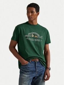 Polo Ralph Lauren T-Shirt 710981142004 Zielony Classic Fit