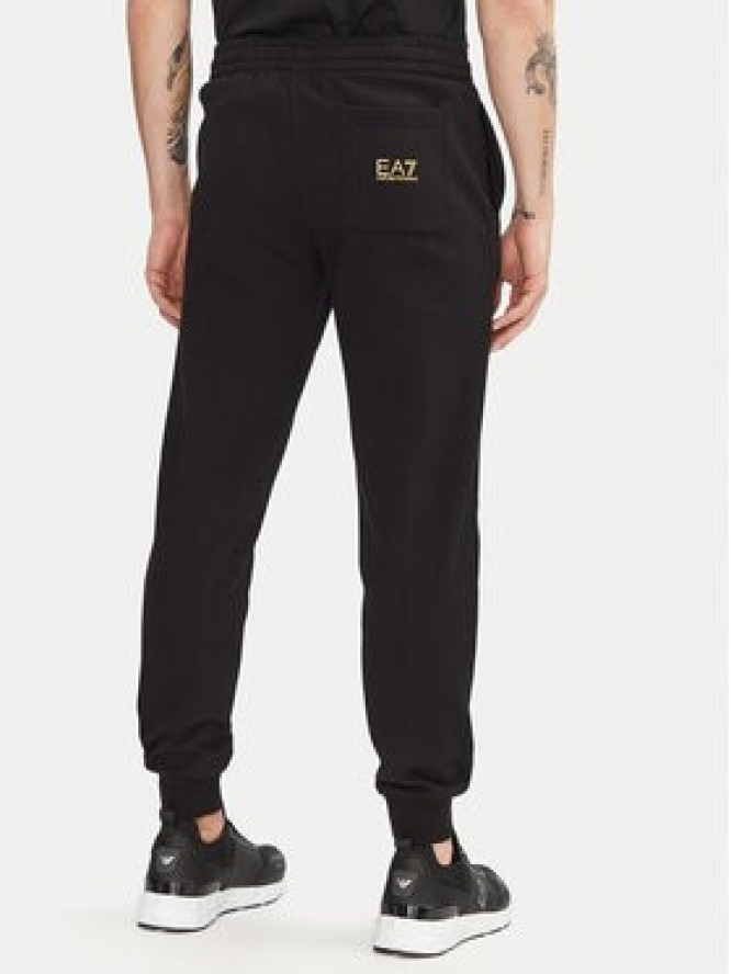 EA7 Emporio Armani Spodnie dresowe 7M000572 AF10377 MC004 Czarny Regular Fit