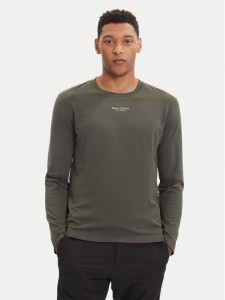 Marc O'Polo Longsleeve 528 2012 52020 Zielony Regular Fit