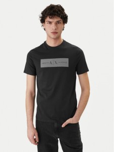 Armani Exchange T-Shirt XM002472 AF10356 UB101 Granatowy Slim Fit