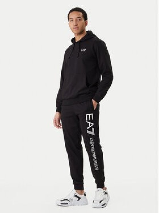 EA7 Emporio Armani Spodnie dresowe 7M000571 AF13512 MC001 Czarny Regular Fit