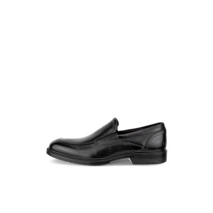 Skórzane loafersy Ecco Lisbon
