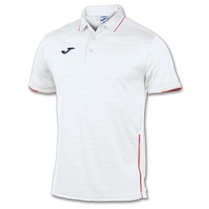 Koszulka polo męska Joma Torneo biały
