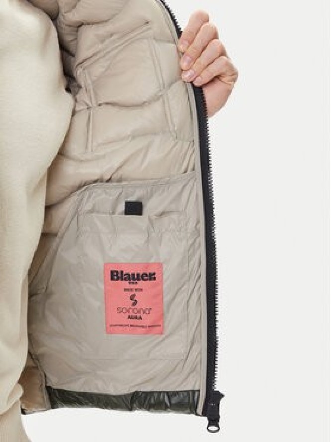 Blauer Kurtka przejściowa 25WBLUC02080 Zielony Regular Fit