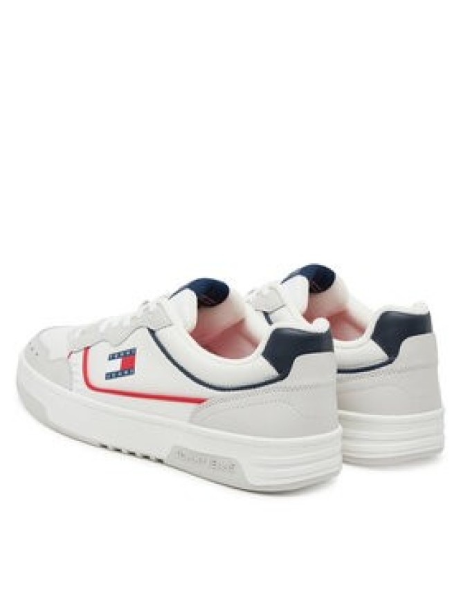 Tommy Jeans Sneakersy Tjm Cupsole Elevated EM0EM01585 Écru