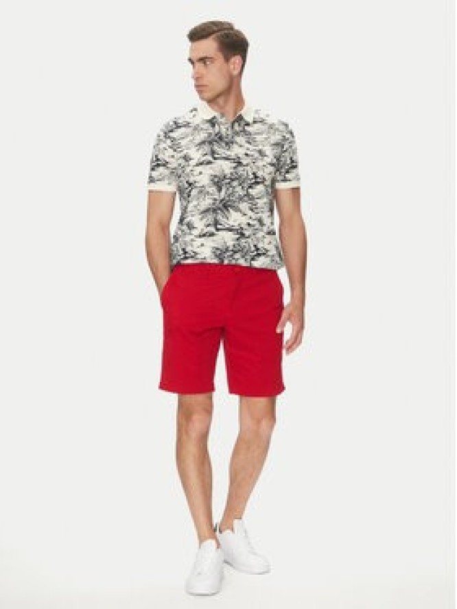 Tommy Hilfiger Szorty materiałowe Brooklyn MW0MW23563 Czerwony Regular Fit