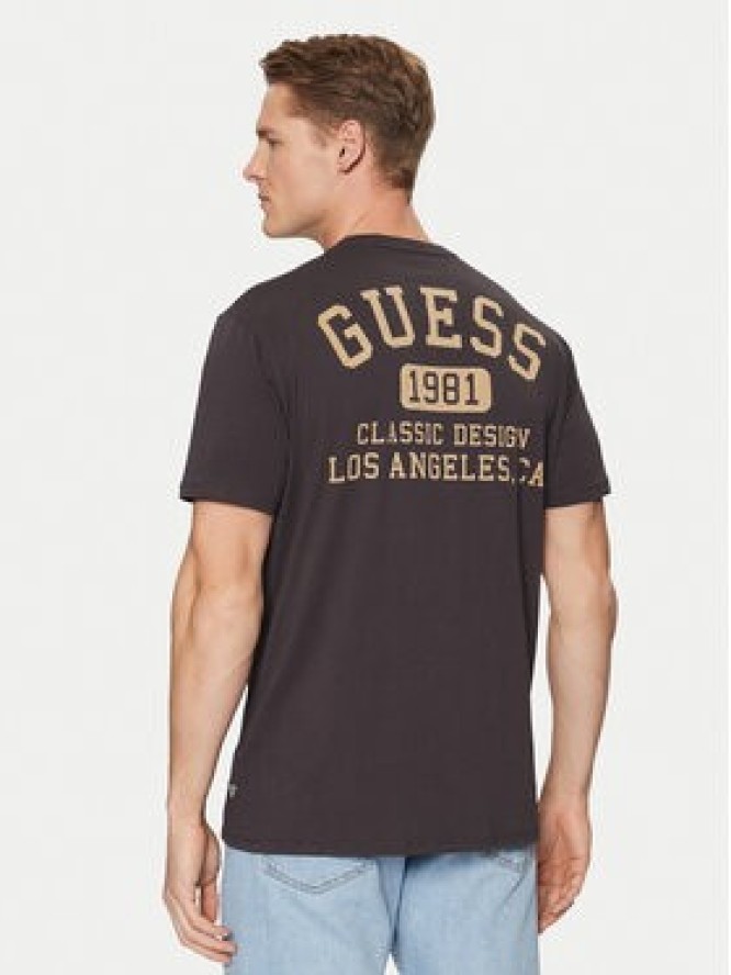 Guess T-Shirt M5RI86 K9RM1 Czarny Regular Fit