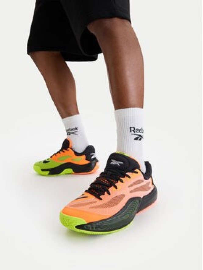 Reebok Buty do koszykówki EO-ENGINE A 26 SE 100256186 Pomarańczowy