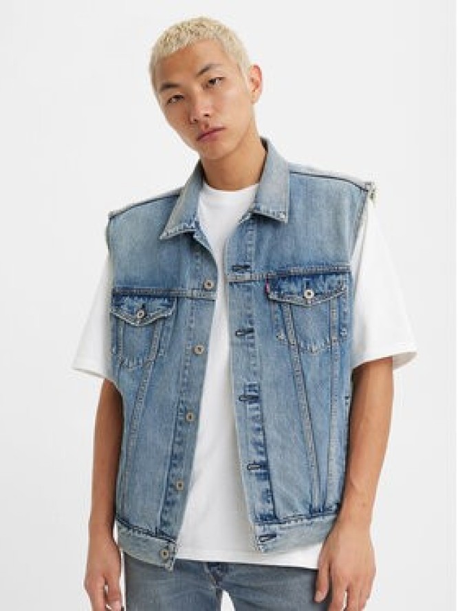 Levi's® Kamizelka A5789-0000 Niebieski Regular Fit