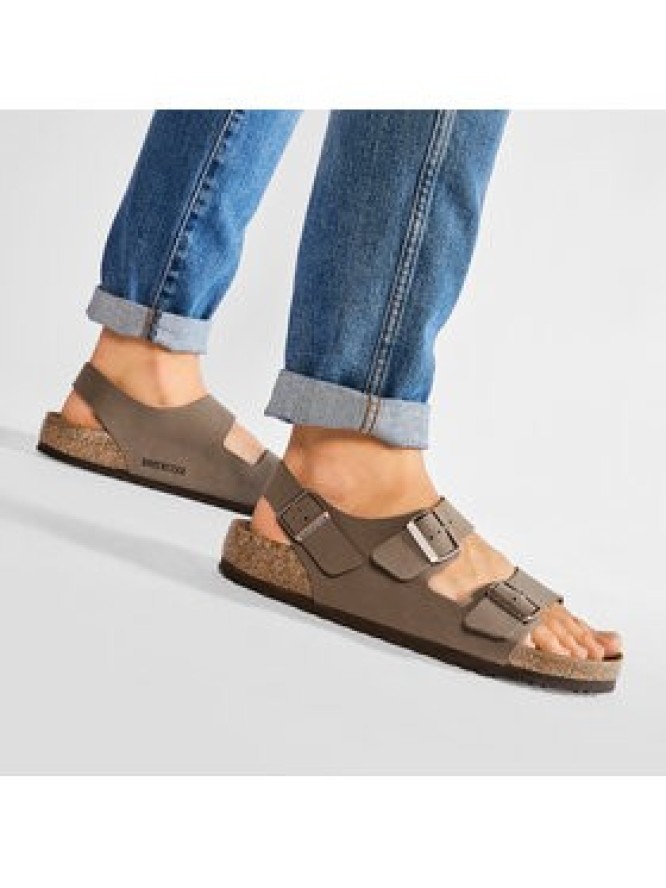Birkenstock Sandały Milano Bs 0634501 Brązowy