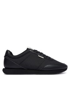 Calvin Klein Sneakersy Retro Runner T Lth Aop Ny HM0HM02213 Czarny