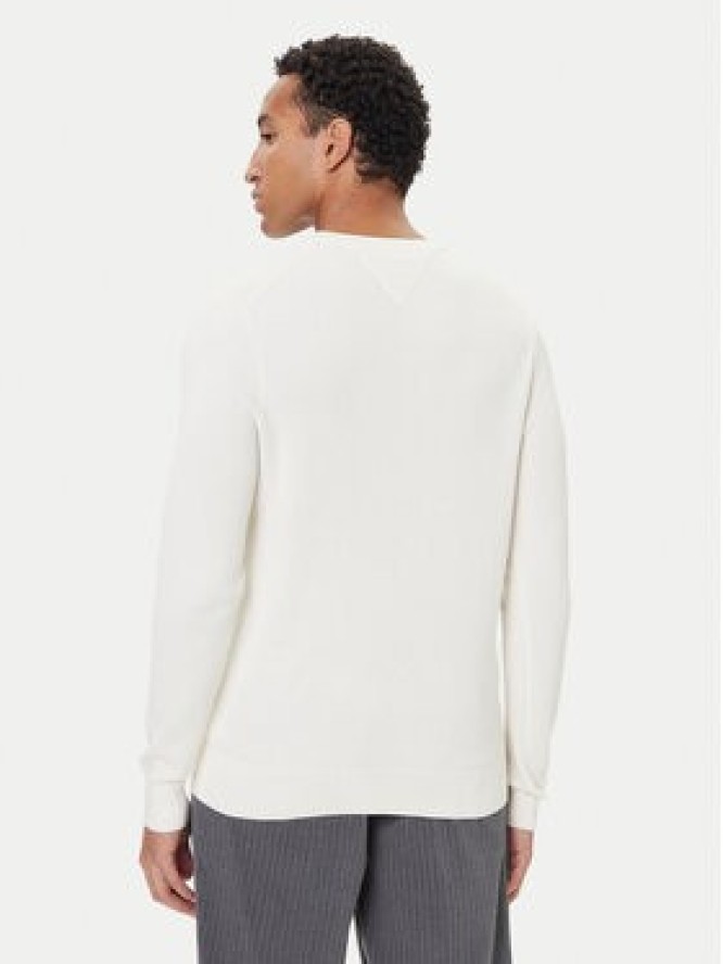 Tommy Hilfiger Sweter Essential MW0MW36347 Écru Regular Fit