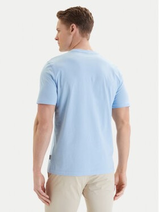 Bugatti T-Shirt 8350-15040E Niebieski Regular Fit