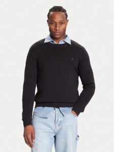 Tommy Jeans Sweter DM0DM21787 Czarny Regular Fit