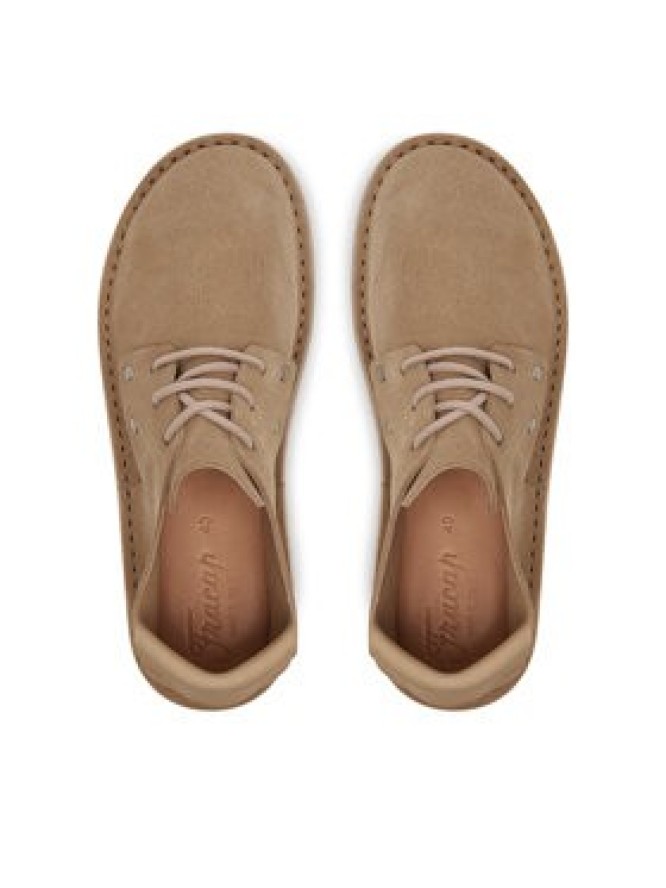 Fracap Półbuty D140-521 Beżowy