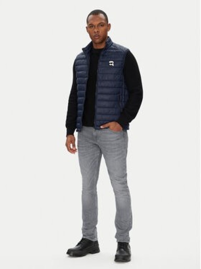 KARL LAGERFELD Bezrękawnik 505711 553590 Granatowy Regular Fit