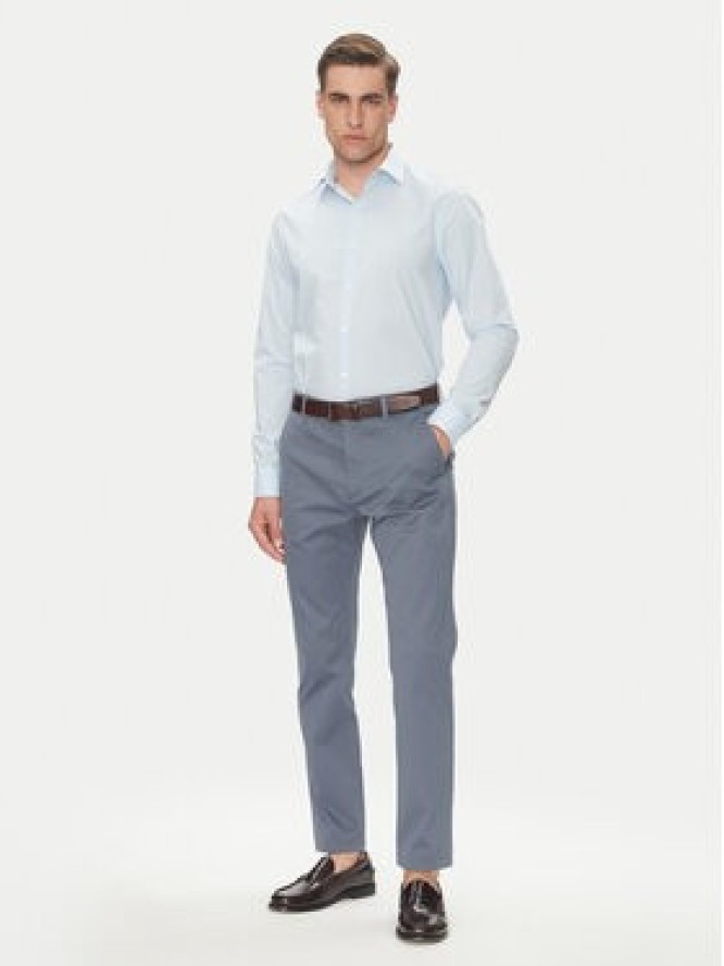 Calvin Klein Koszula LV019EU013 Błękitny Slim Fit