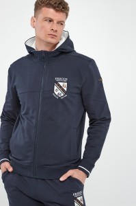 Bluza męska z odpinanym kapturem AERONAUTICA MILITARE