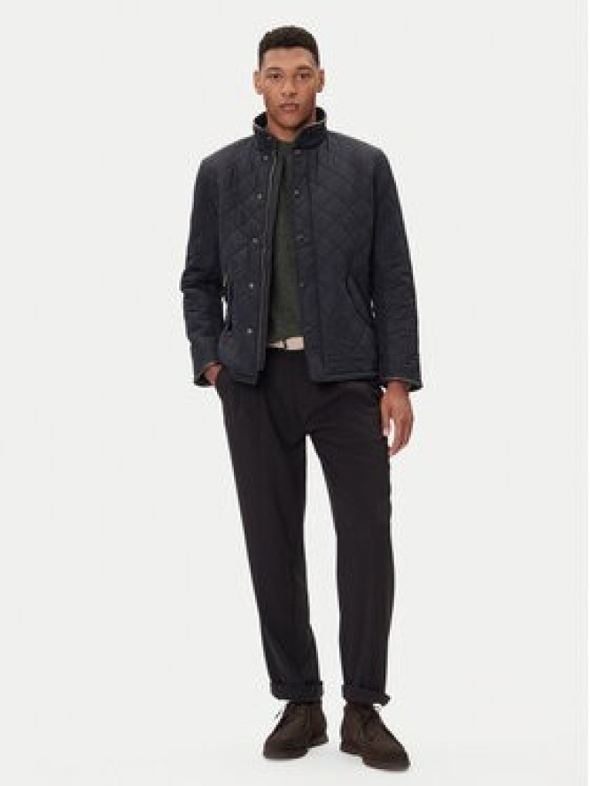 Barbour Kurtka przejściowa Powell MQU0281NY71 Granatowy Slim Fit