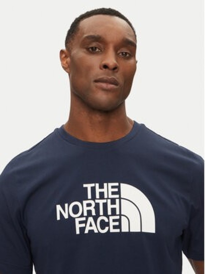 The North Face T-Shirt Easy NF0A8A6C Granatowy Regular Fit