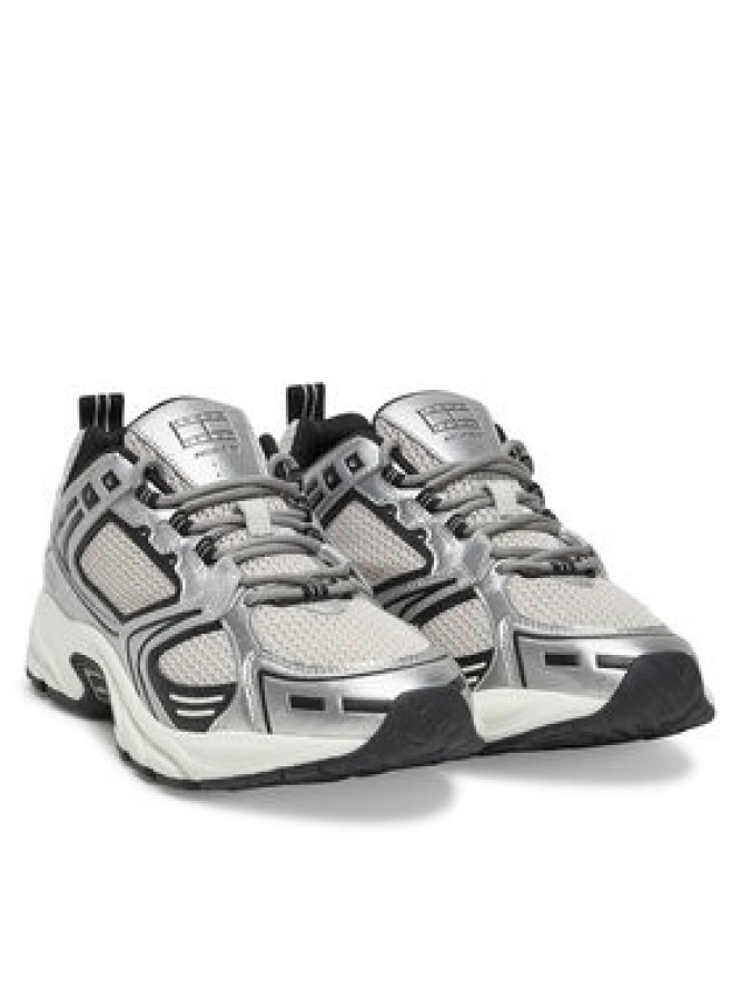 Tommy Jeans Sneakersy Archive'97 Metallic EM0EM01572 Czarny