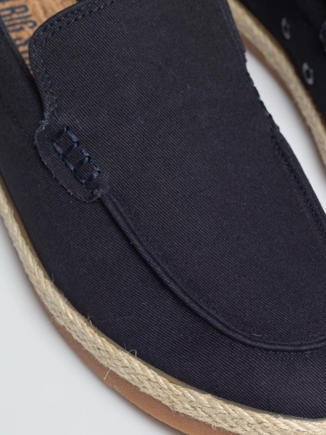 espadryle męskie granatowe tt174123 403