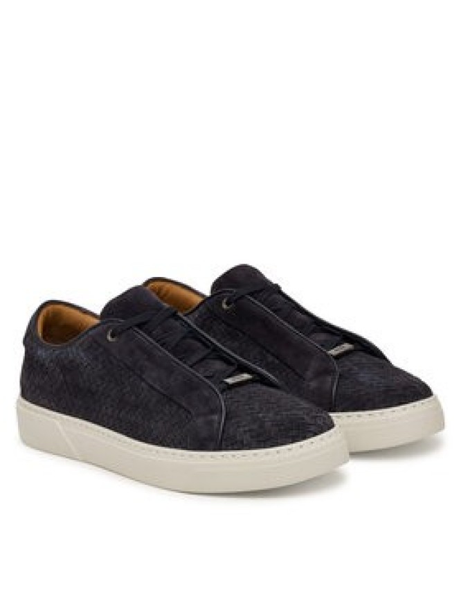 BOSS Sneakersy Gary 50560680 Granatowy
