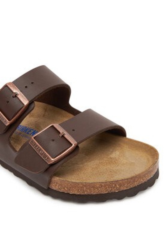 Birkenstock Klapki Arizona Sfb 451161 Brązowy