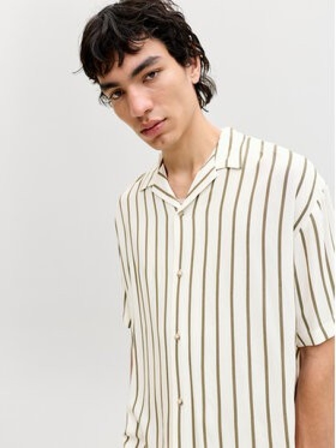 Jack & Jones Koszula Jeff 12288853 Beżowy Relaxed Fit