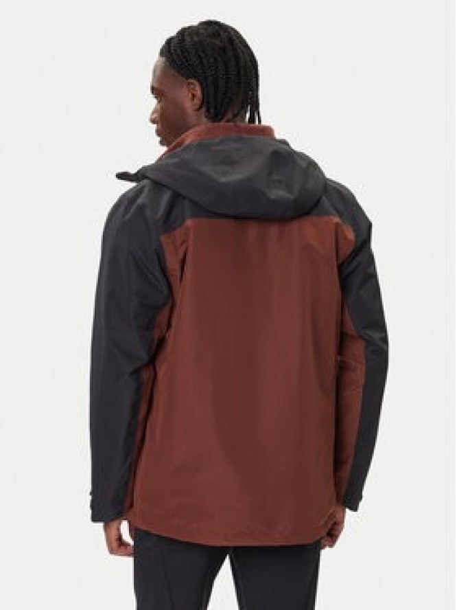 Jack Wolfskin Kurtka outdoor Taubenberg 3in1 1115311 Brązowy Regular Fit