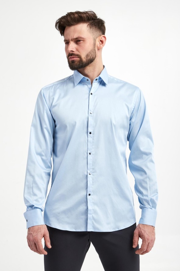 Koszula męska popelinowa KARL LAGERFELD