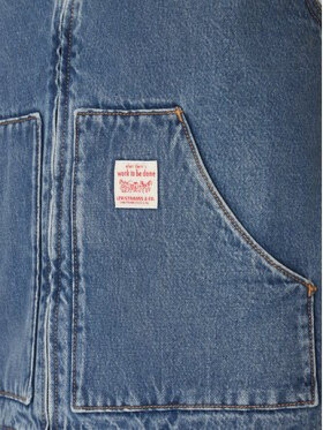 Levi's® Kamizelka A8580-0000 Niebieski Relaxed Fit