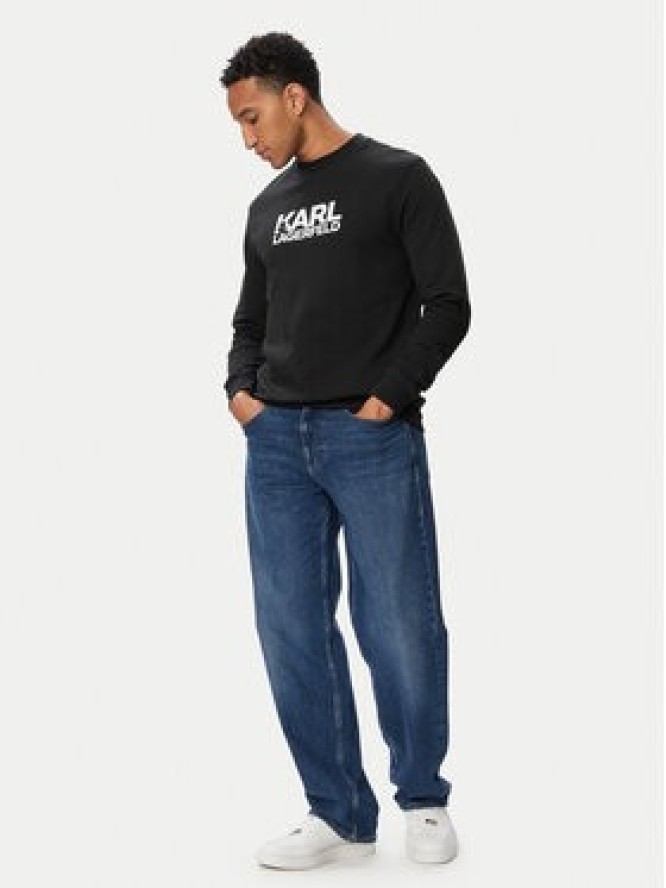 KARL LAGERFELD Bluza 705780 563917 Niebieski jasny Regular Fit