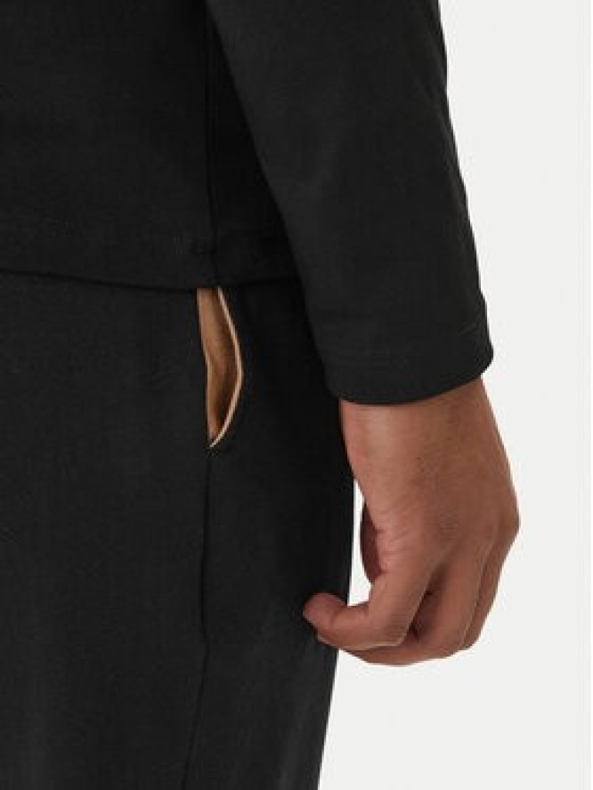 BOSS Bluza Mix&Match 50515306 Czarny Regular Fit